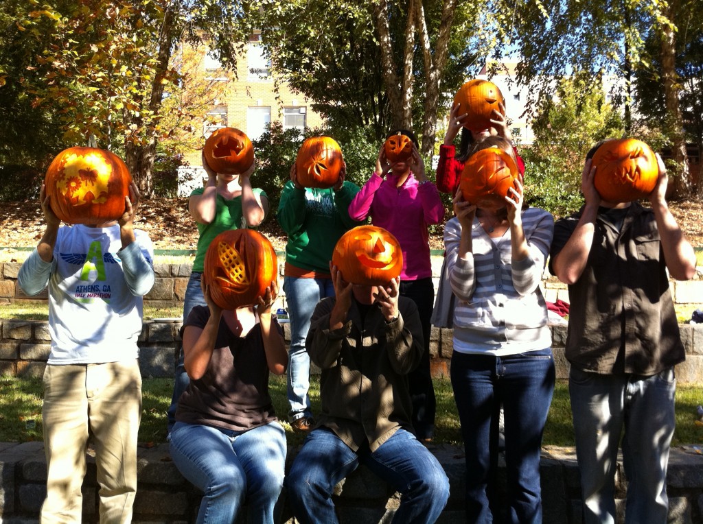 pumpkin heads